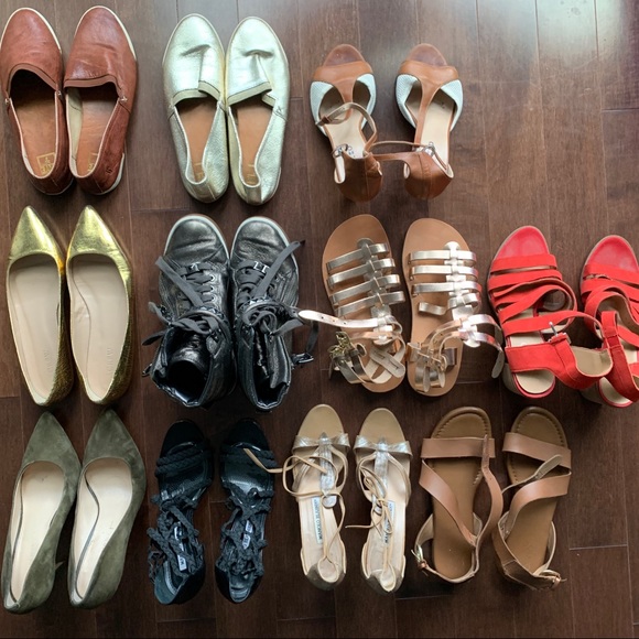 Michael Kors Glam High Top Studded Bronze Sneakers - Picture 9 of 9